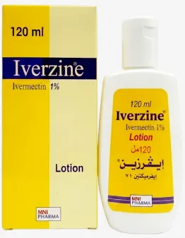 ايفرزين 1% غسول لوشن 120 مل