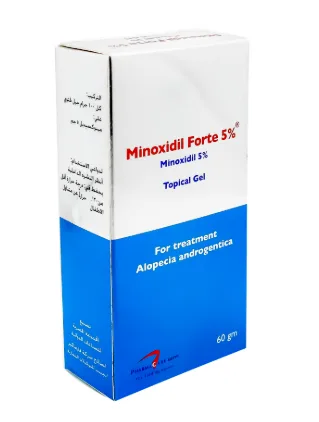 مينوكسيديل فورت 5% جل 60 جم