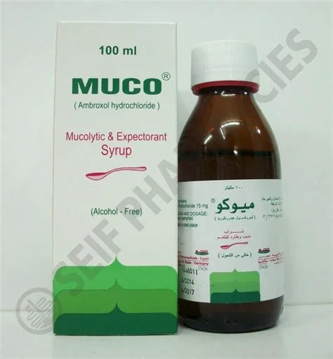 ميوكو 15مجم/5مل شراب 100 مل