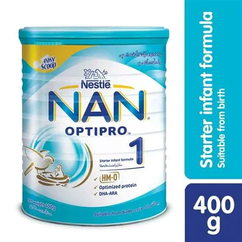 نان 1 لبن اطفال 400 جرام