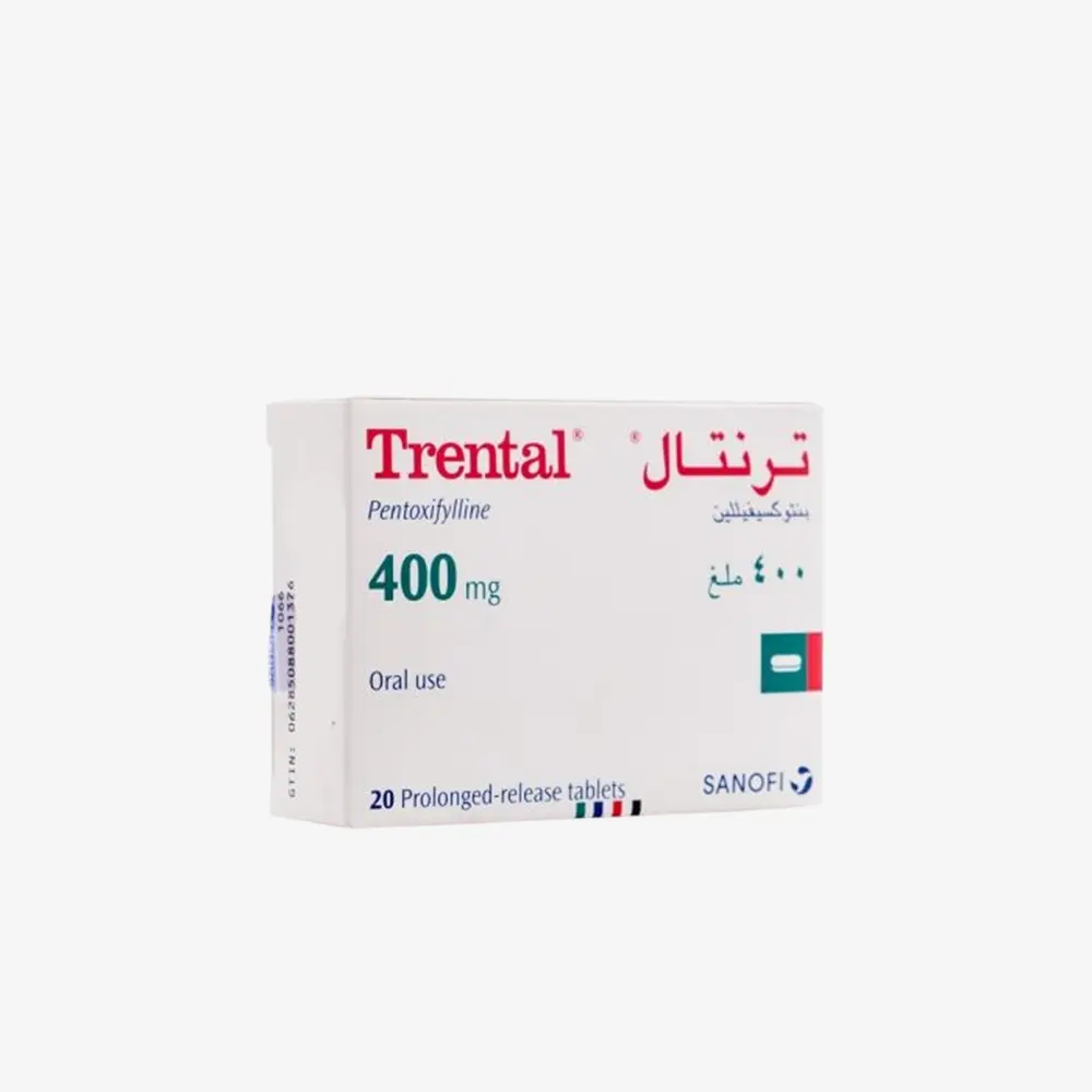 ترنتال 400مجم ممتد المفعول 20 قرص