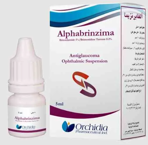 الفابرنزيما 1%/0.2% نقط للعين 5 مل