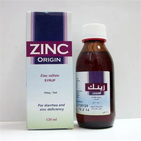 زنك اوريجين 0.2جم/100مل شراب 120 مل