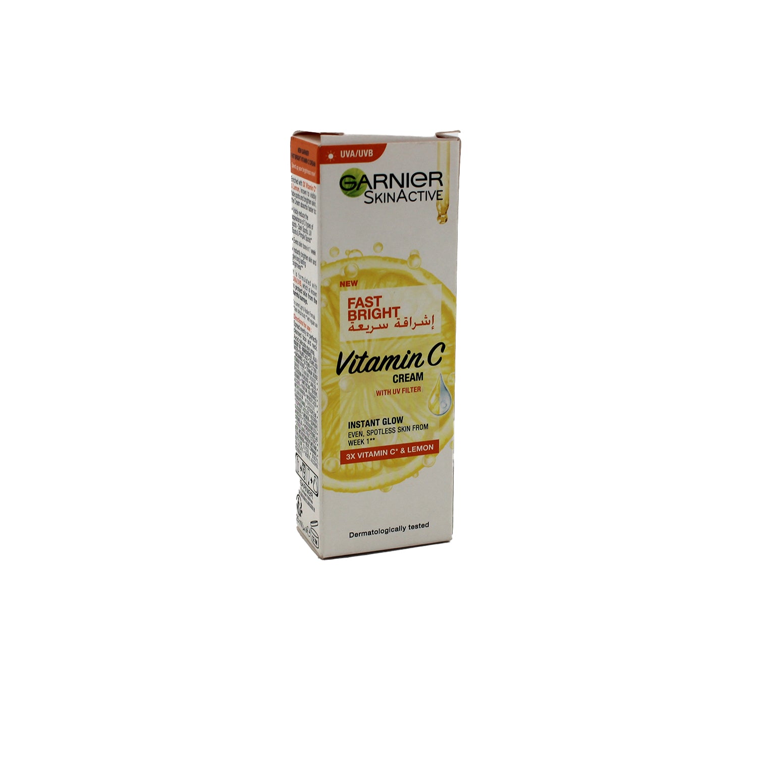 GARNIER FAST BRIGHT VIT- C CREAM 25