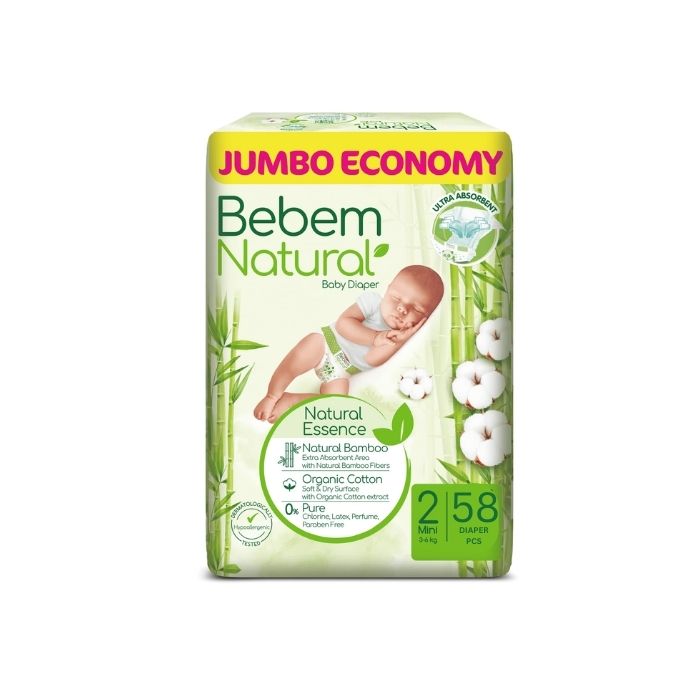 BEBEM NATURAL 2 58PCS