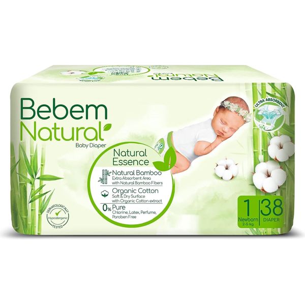 BEBEM NATURAL 1 38PCS