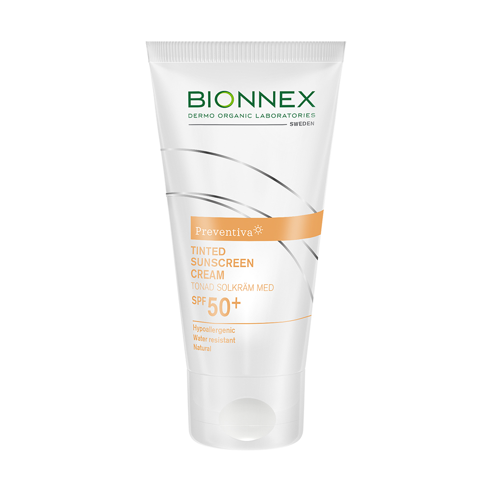 Bionnex preventiva tinted sunscrean cream