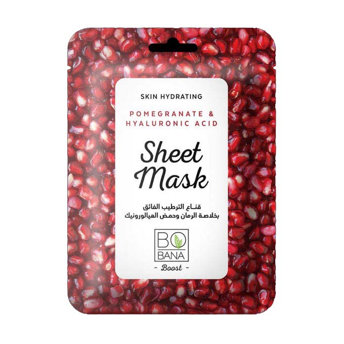 BOBANA SHEET MASK POMEGRANATE