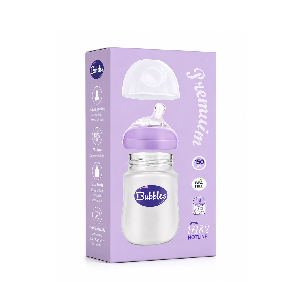bubbles glassy premuim 150 ml
