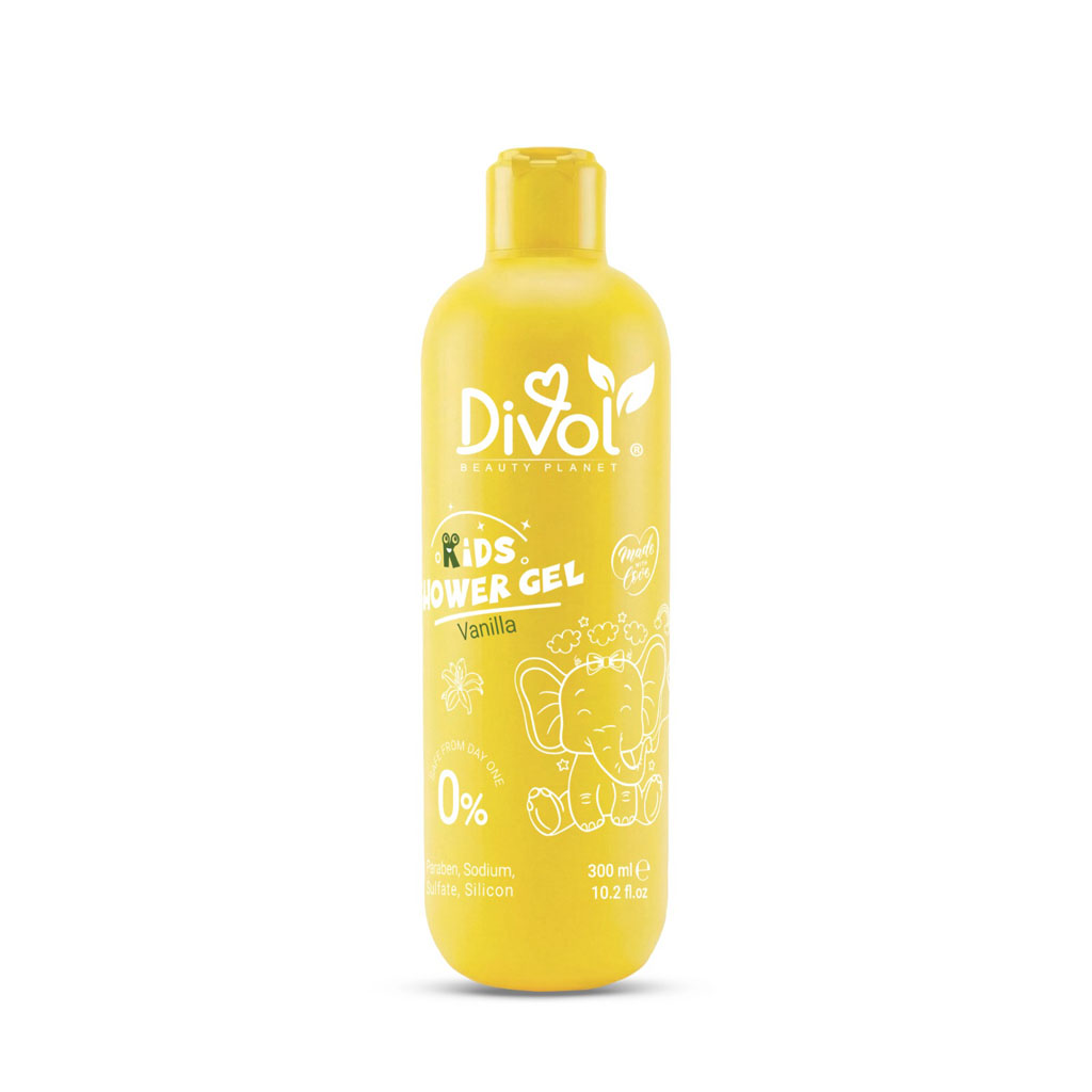 DIVOL KIDS SHOWER GEL VANILLA 300 ML