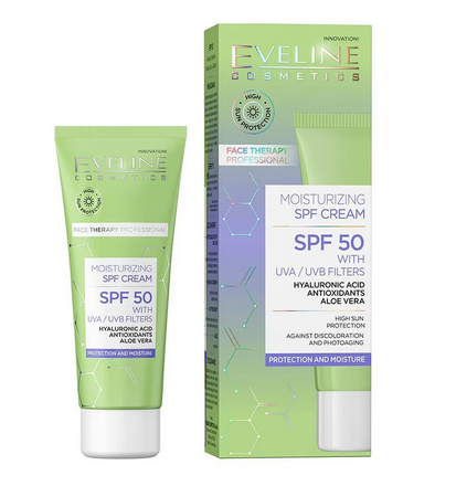 EVELINE MOISTURIZING SPF50 CREAM