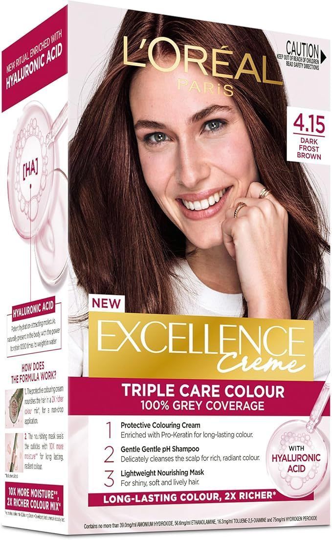 loreal excellence 4.15 frosted brown