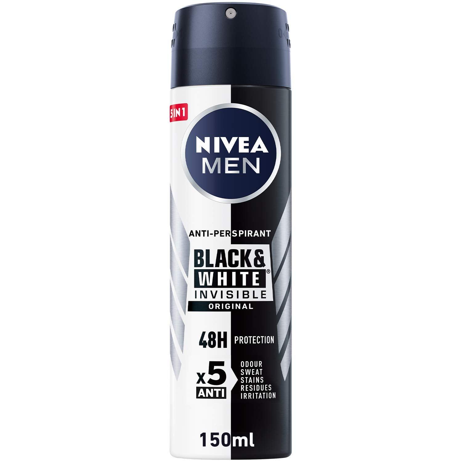 NIVEA SPRAY BLACK&WHITE INVESIBLE