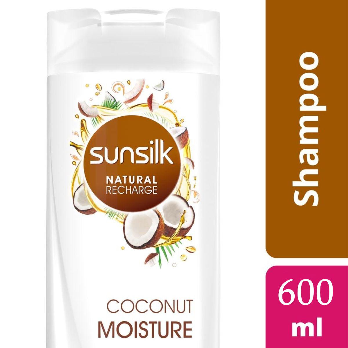 sunsilk shampoo coconut moisture 600ml