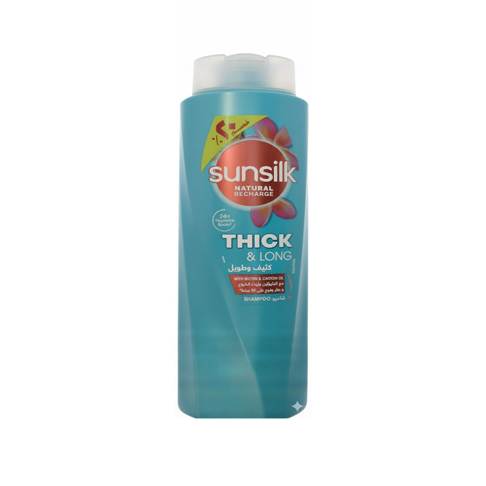 sunsilk shampoo thick & long 600ml