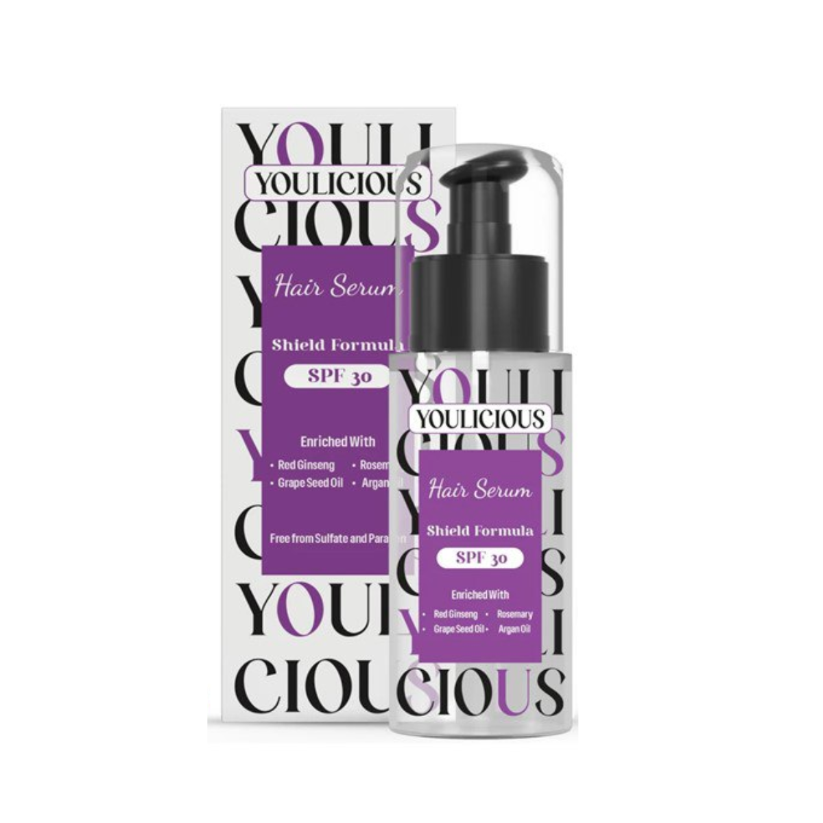YOULICIOUS HAIR SERUM SPF30 100ML