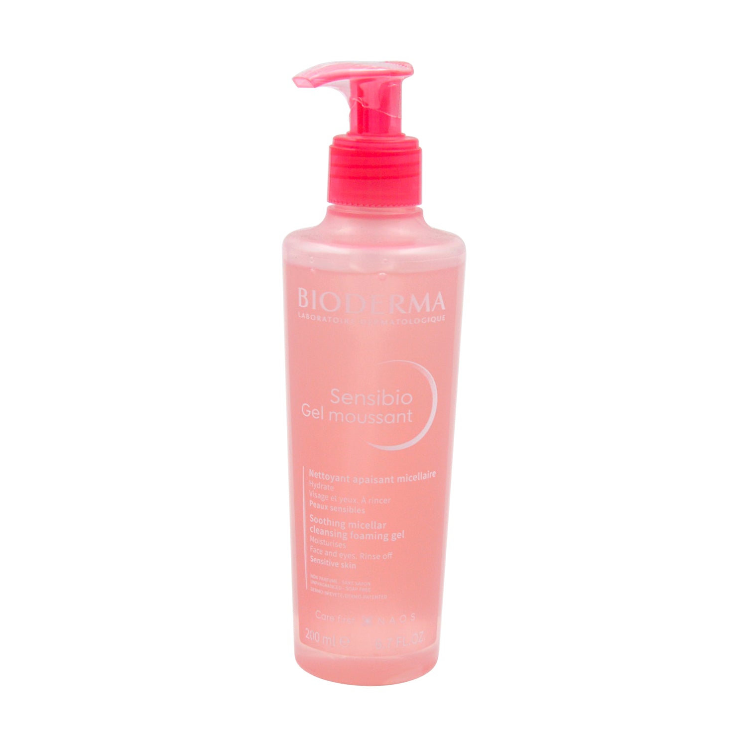 bioderma sensibio gel moussant 200 ml