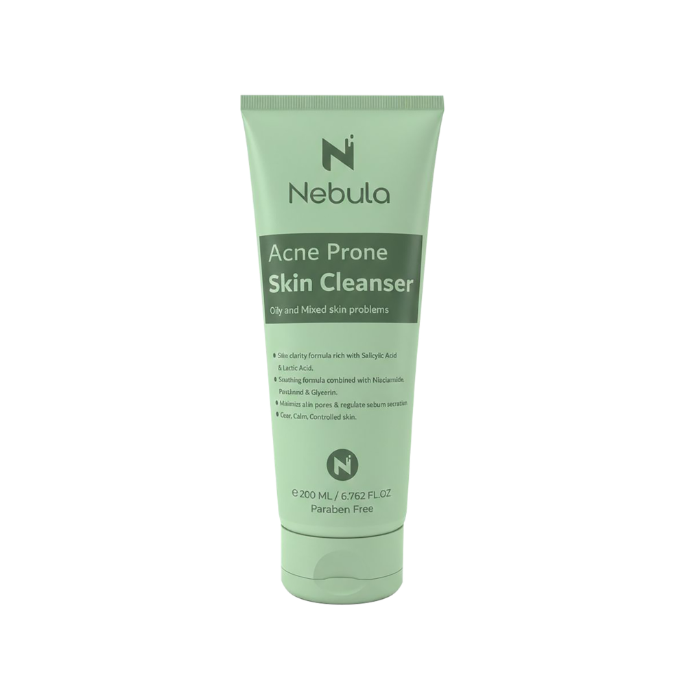 nebula acne prone skin cleanser 200ml