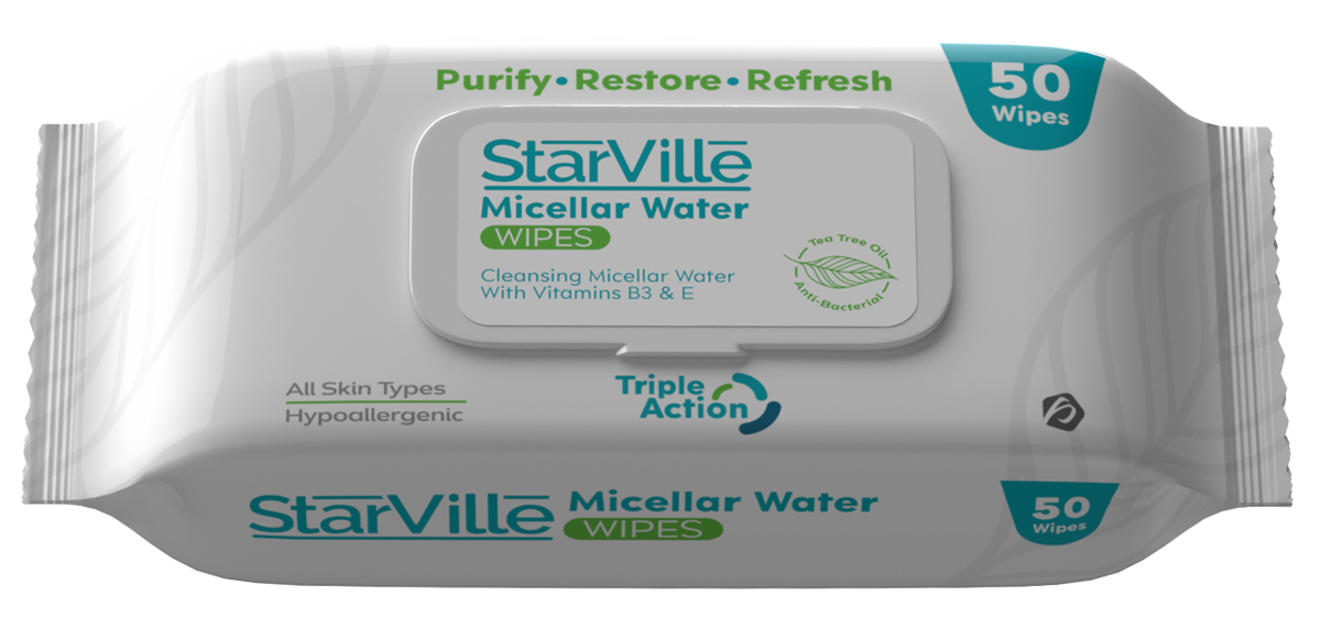 starville micelar water 50wipes