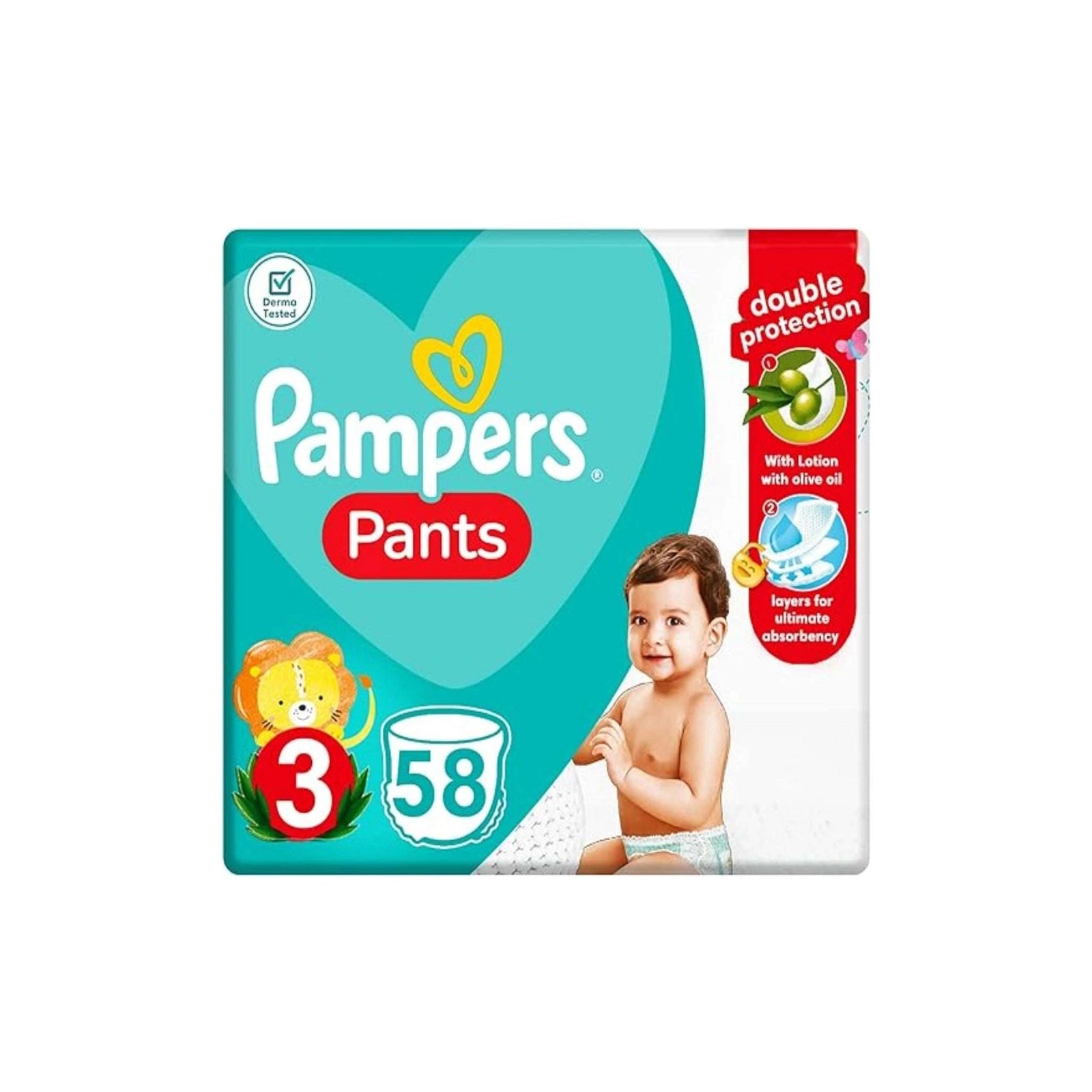PAMPERS PANTS 3 58 PIECES