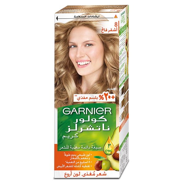 GARNIER LIGHT BLONDE 8