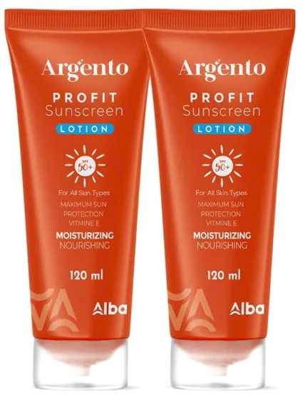 ارجنتو بروفيت واقى شمس 50+spf لوشن 120 مل