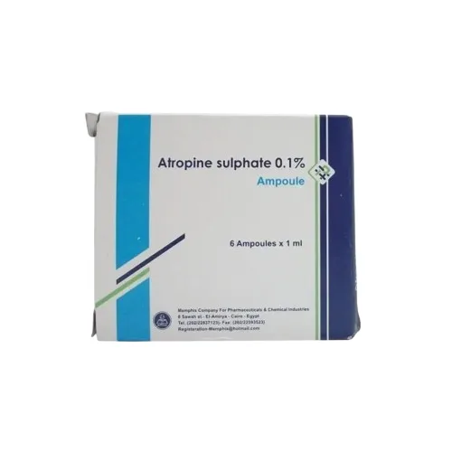اتروبين سلفات 1.% 6 امبولات