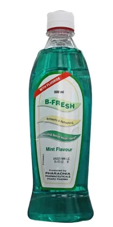 بي-فريش مضمضة للفم 500 مل زجاجة