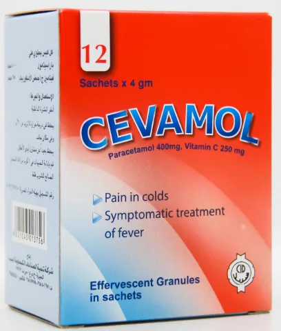 سيفامول حبيبات فوارة 12 كيس
