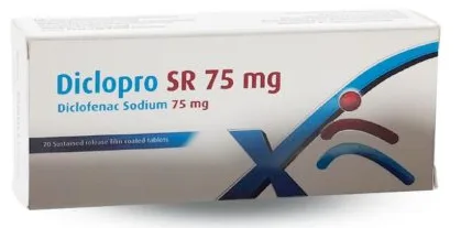 ديكلو برو اس ار 75 مجم 20 قرص