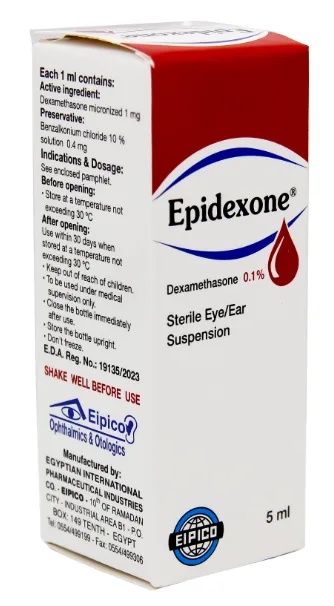 ابيدكسون 1مجم/مل قطرة للعين 5 مل