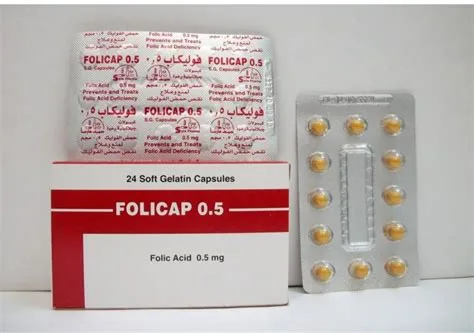 فوليكاب 0.5مجم 24 كبسولة