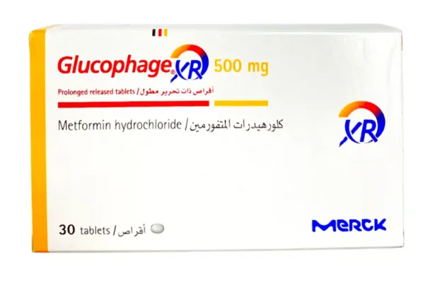 جلوكوفاج اكس ار 500مجم 30 قرص