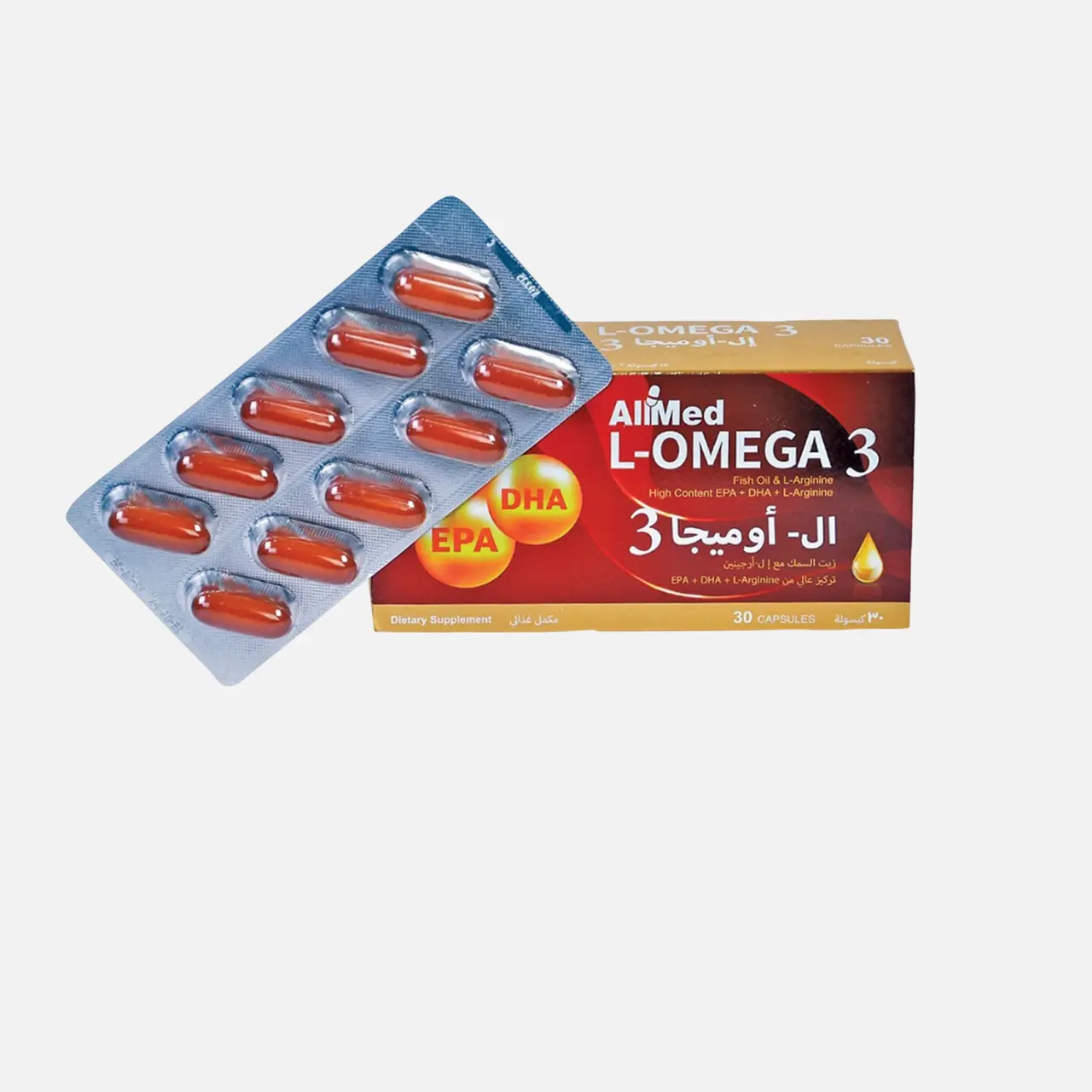 ال اوميجا-3 30 كبسولة
