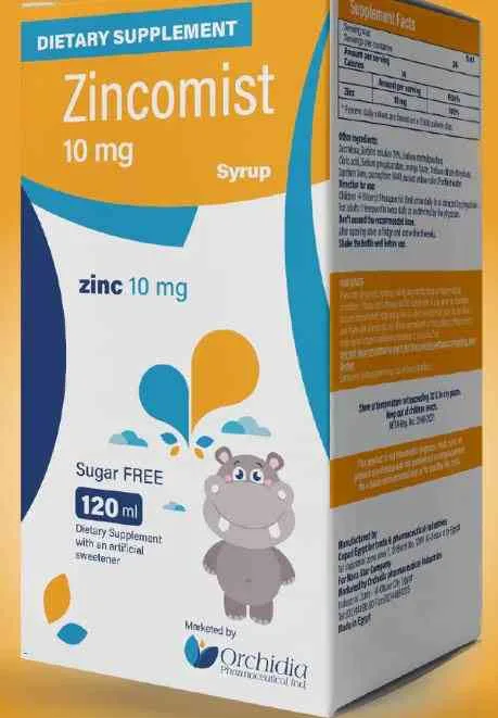 زنكوميست 10مجم/5مل شراب 120 مل