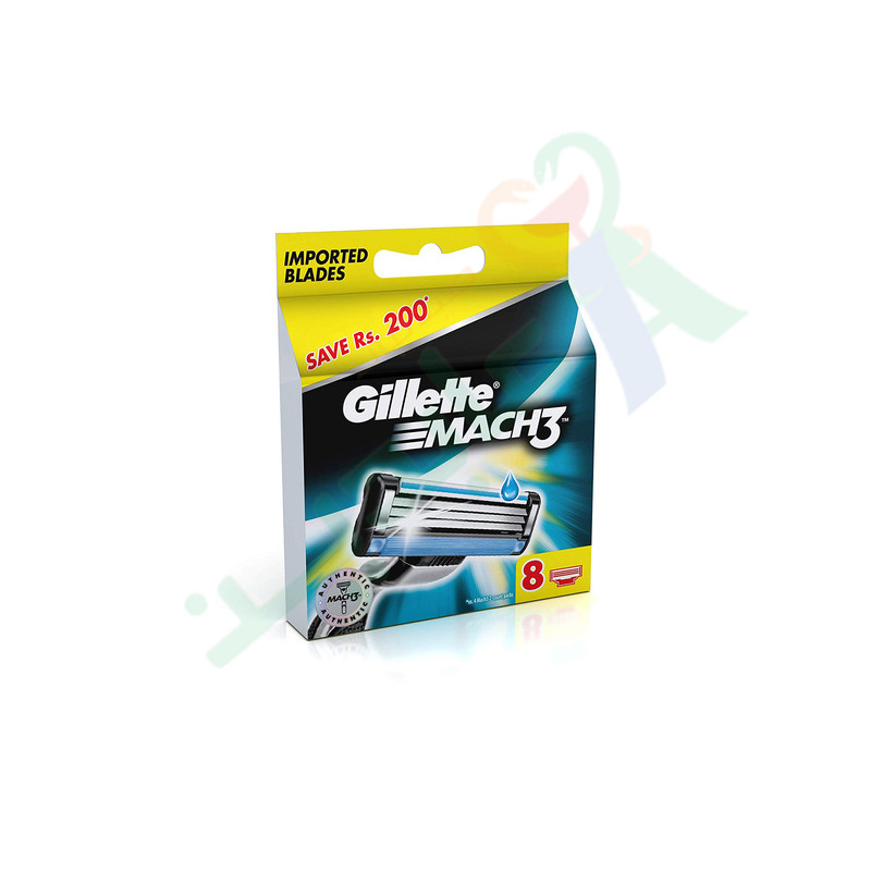 Gillette mach 3 8 pices