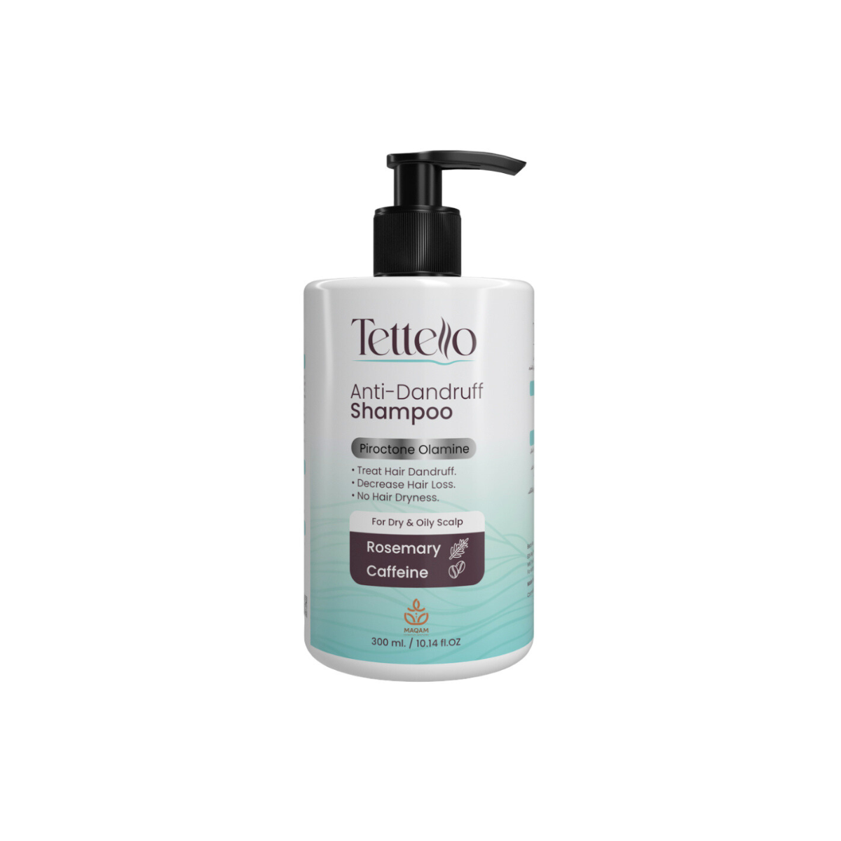 tettelo anti dandurff shampo 300ml