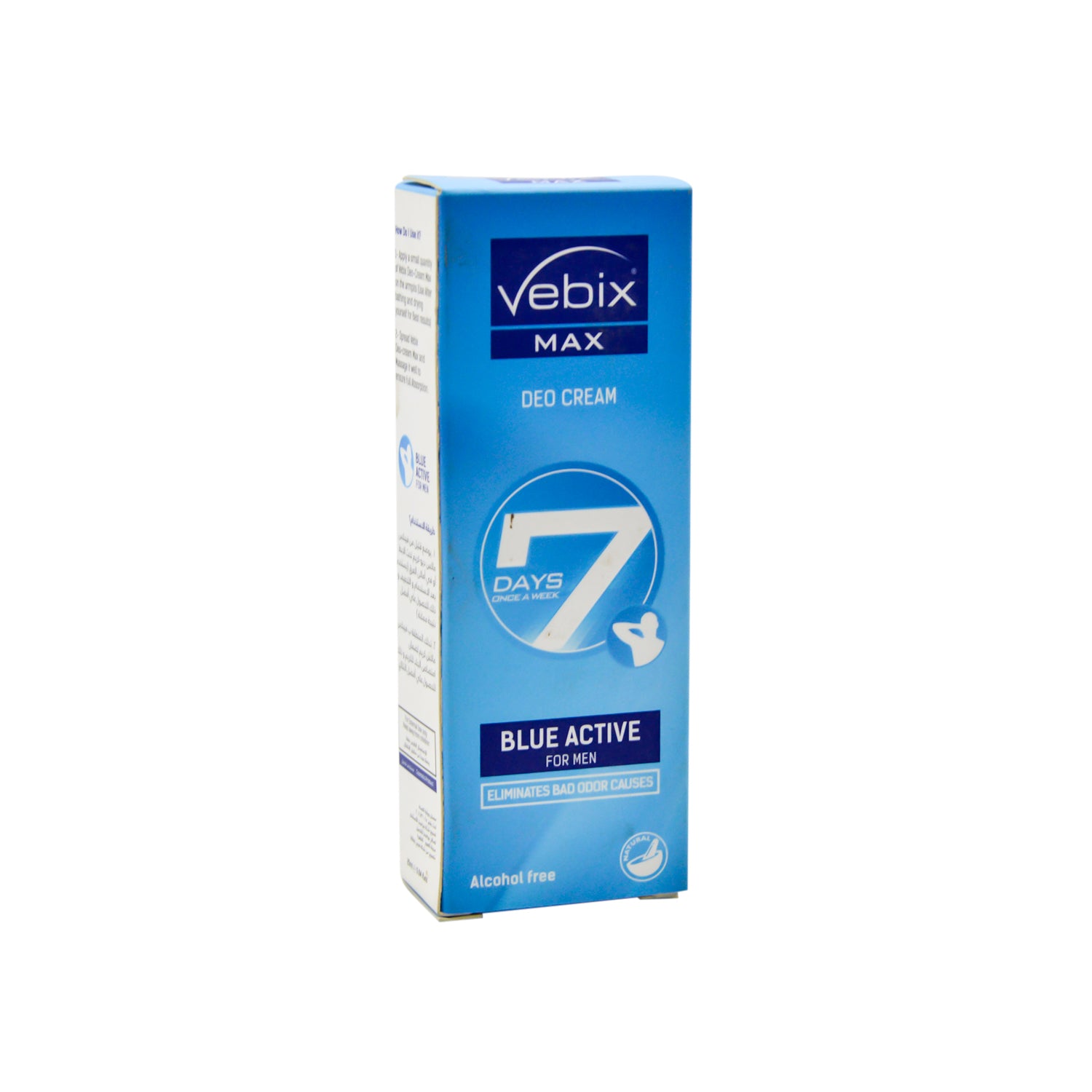 VEBIX MAX BLUE ACTIVE DEO CREAM 25
