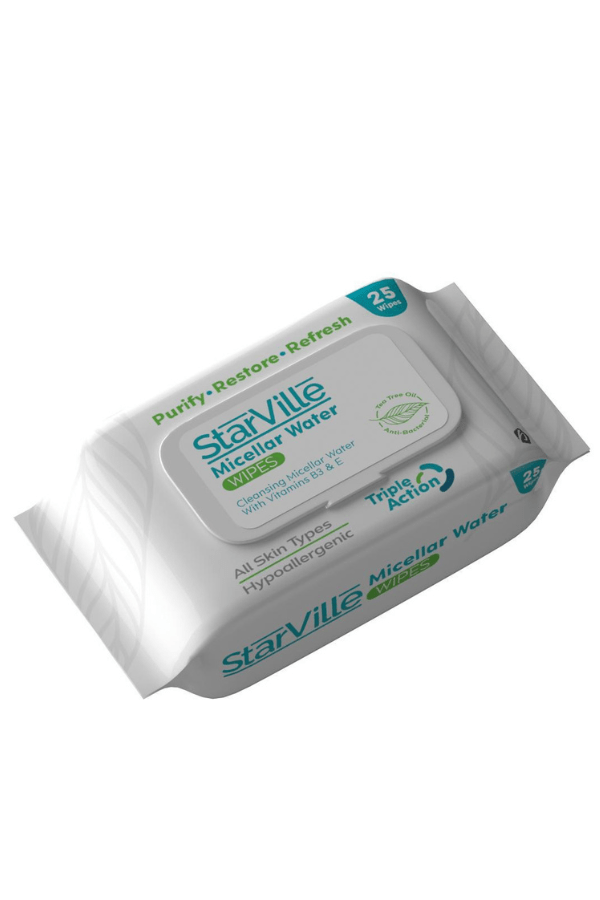 starville micelar water 25wipes