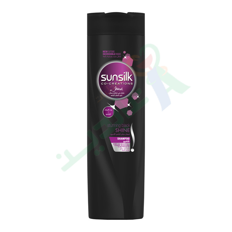 SUNSILK SHAMPOO BLACK SHINE 350ML