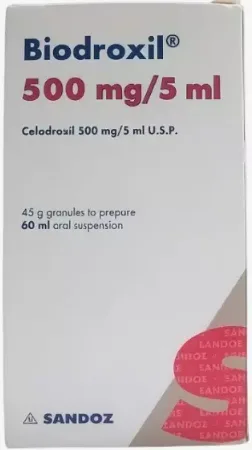 بيودروكسيل 500 مجم معلق 60مل