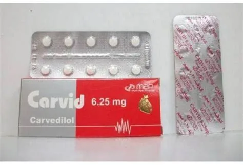 كارفيد 6.25مجم 20 قرص