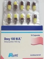 دوكسي ام ار 100مجم 10 كبسولات